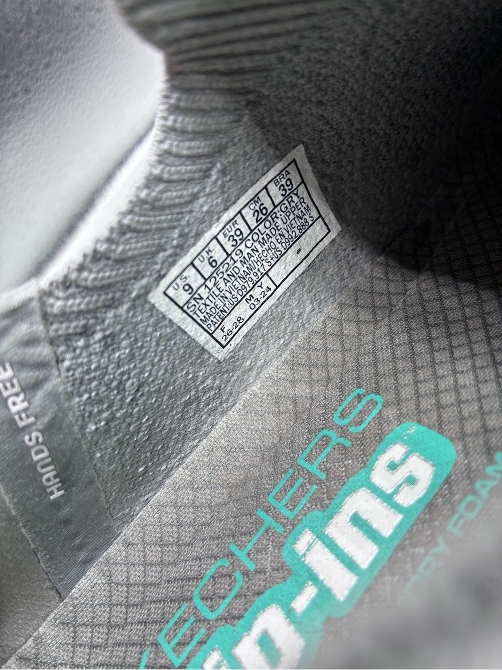 Skechers Go Walk 7 Springtime Slip On Sneakers Women 9 Gray - Picture 9 of 9